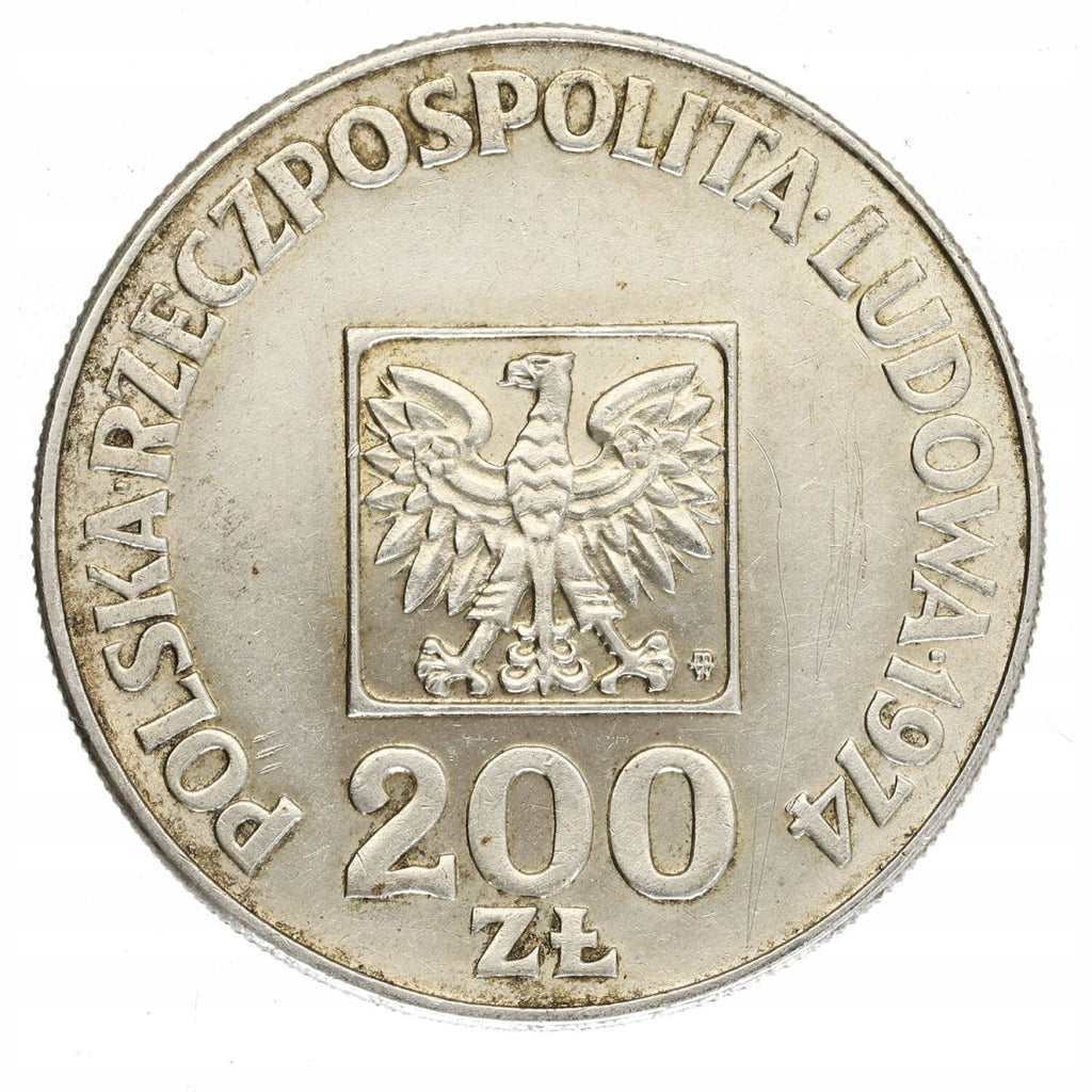 200 zł Mapka XXX LAT PRL - 1974 rok - Ag