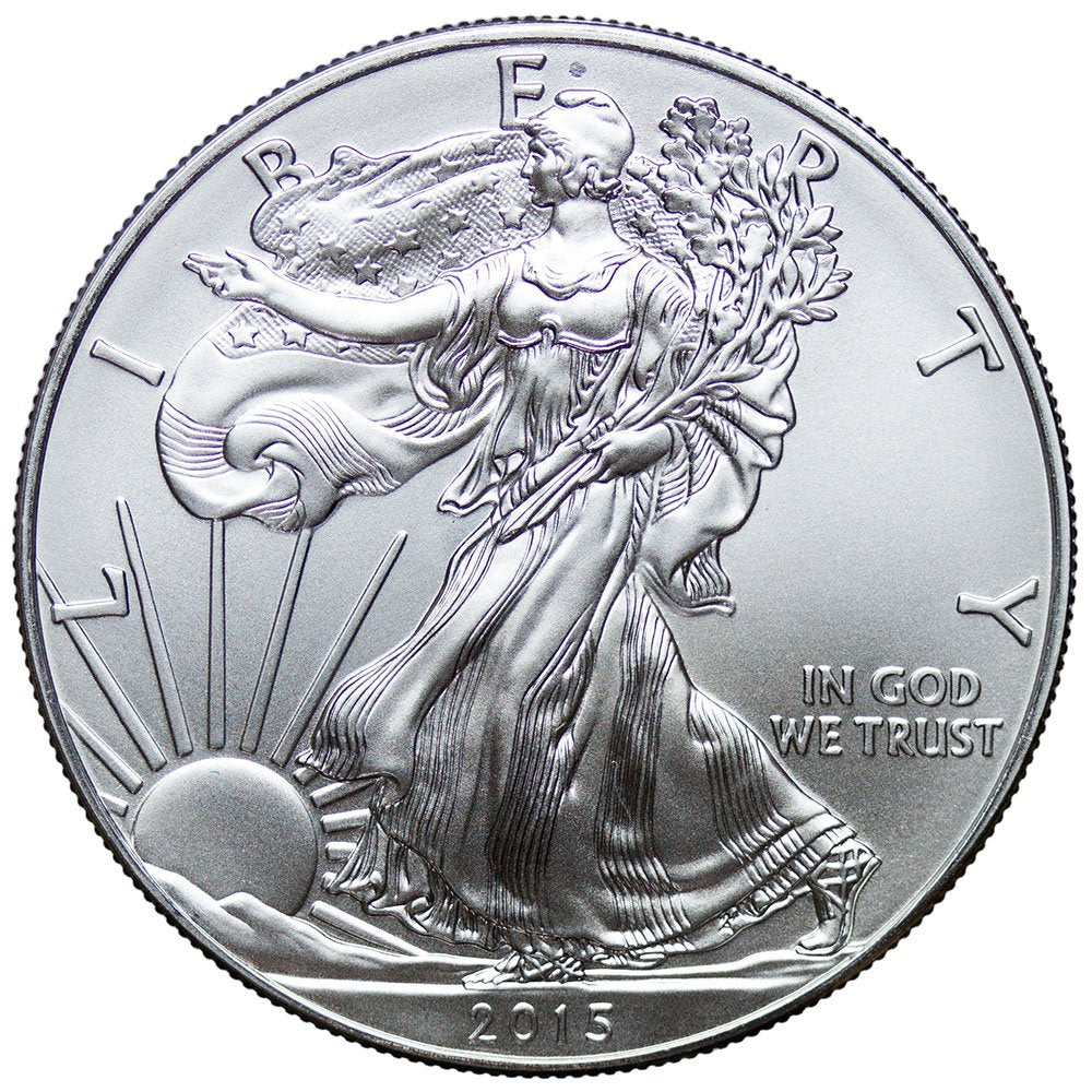 1 oz Ag - Stany Zjednoczone 1$ Orzeł 2015 - uncja srebra