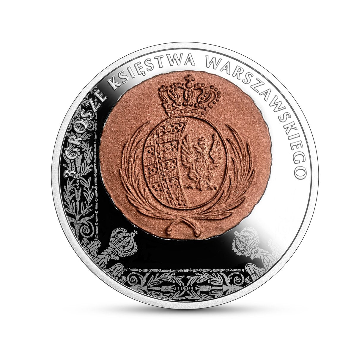 20 zł - HMP Historia monety polskiej – 3 grosze Księstwa Warszawskiego - 2025 rok