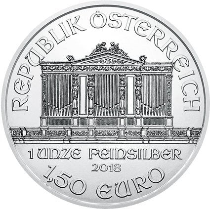 1 oz Ag - Filharmonik Wiedeński - 2018 rok