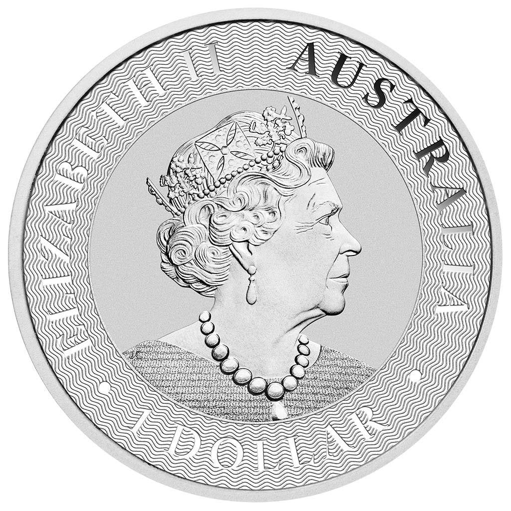 1 oz Ag - 1$ Australia Kangur - 2022