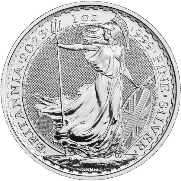 1 oz Ag - Britannia Król Karol III - 2023 rok