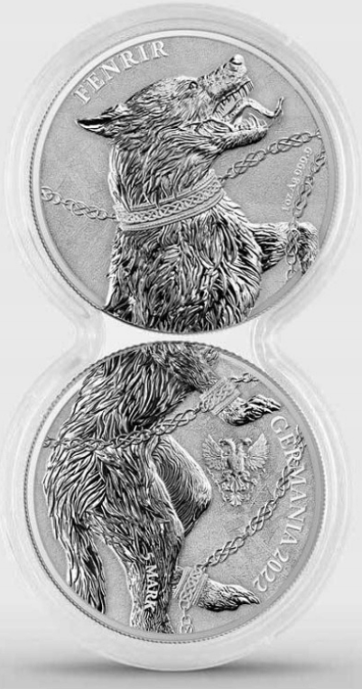 2x 1 oz - Germania Beasts – Fenrir 2022