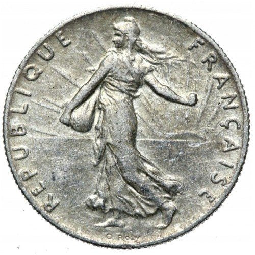 50 centymów - Francja - mix roczników - Siewczyni